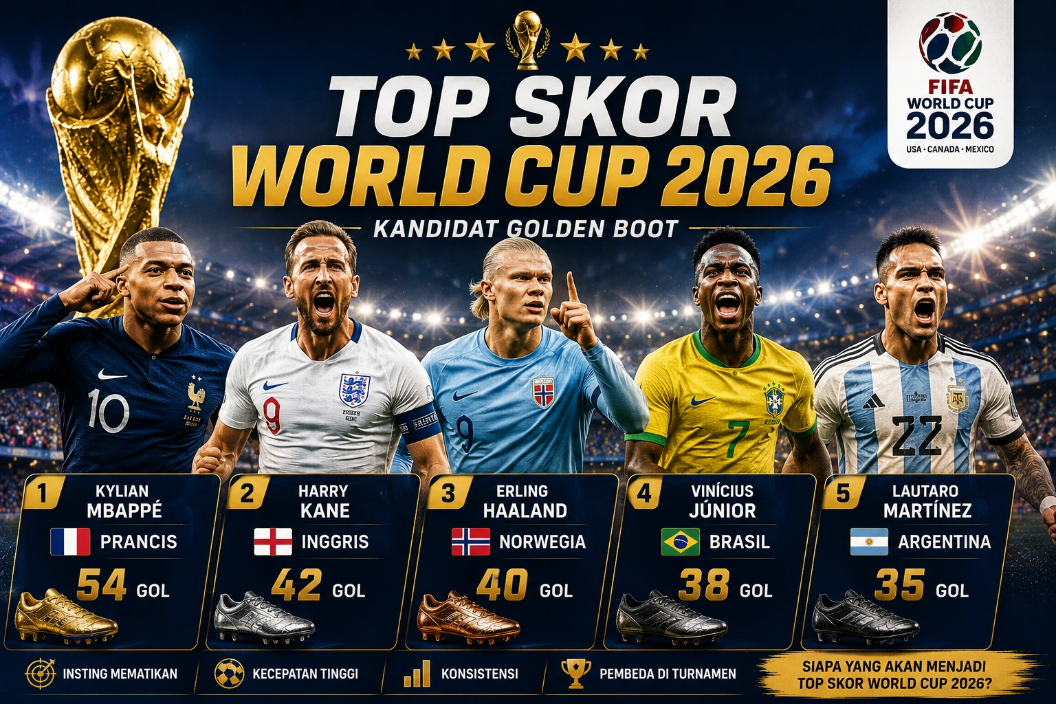Top Skor World Cup
